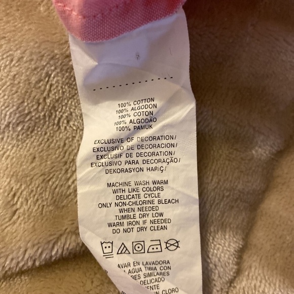 Original Penguin Small Solid Pink Long Sleeve Button-Front Casual Shirt - EUC - Picture 6 of 6